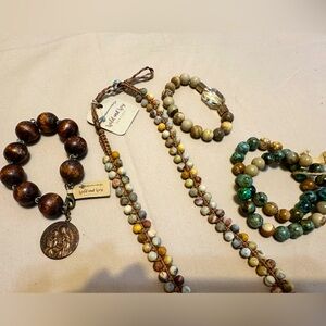 Jewelry Bundle Necklace Bracelets Boho Western